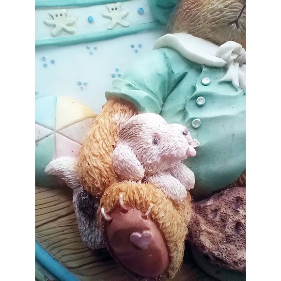 Plate Cherished Teddies Little Jack Horner Im Plum Happy Youre My Friend 6.25" - Picture 10 of 16